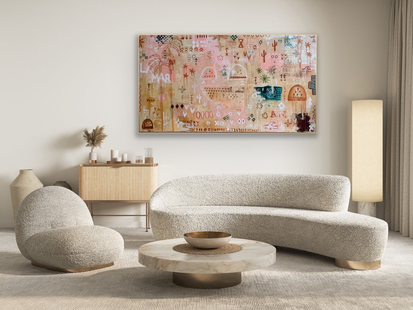 LA MAR - an original on canvas