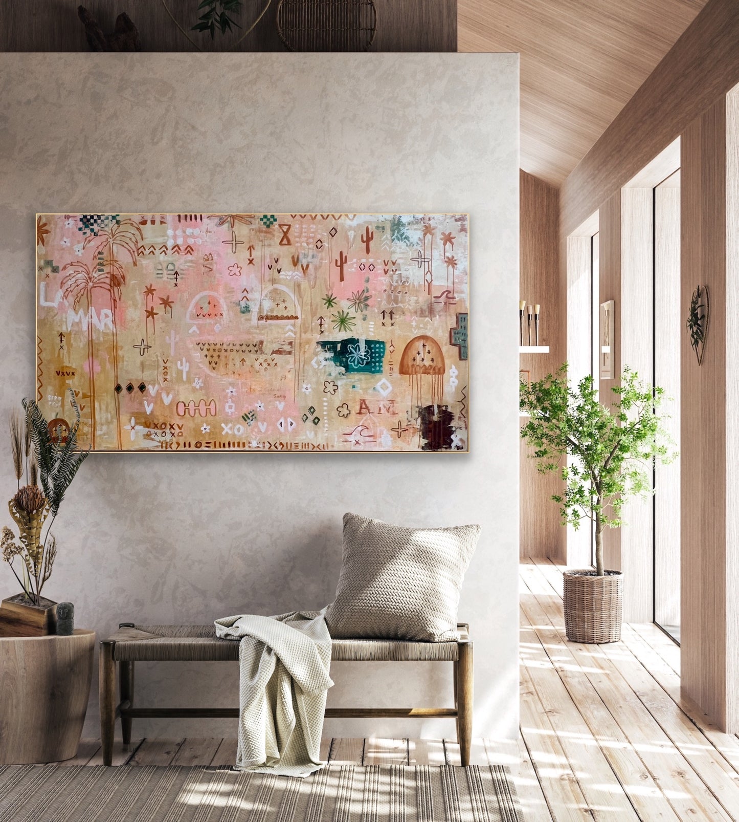 LA MAR - an original on canvas