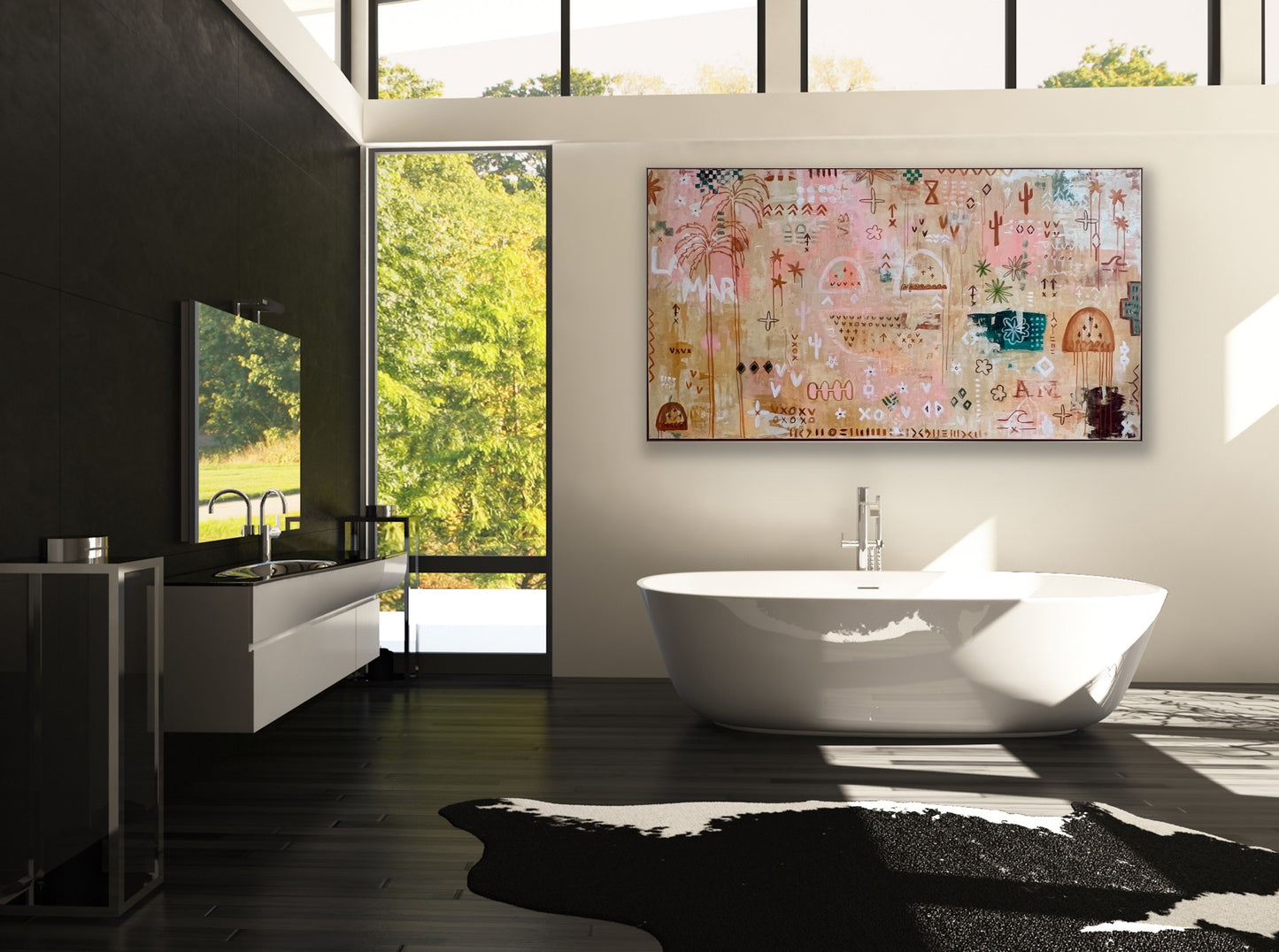 LA MAR - an original on canvas
