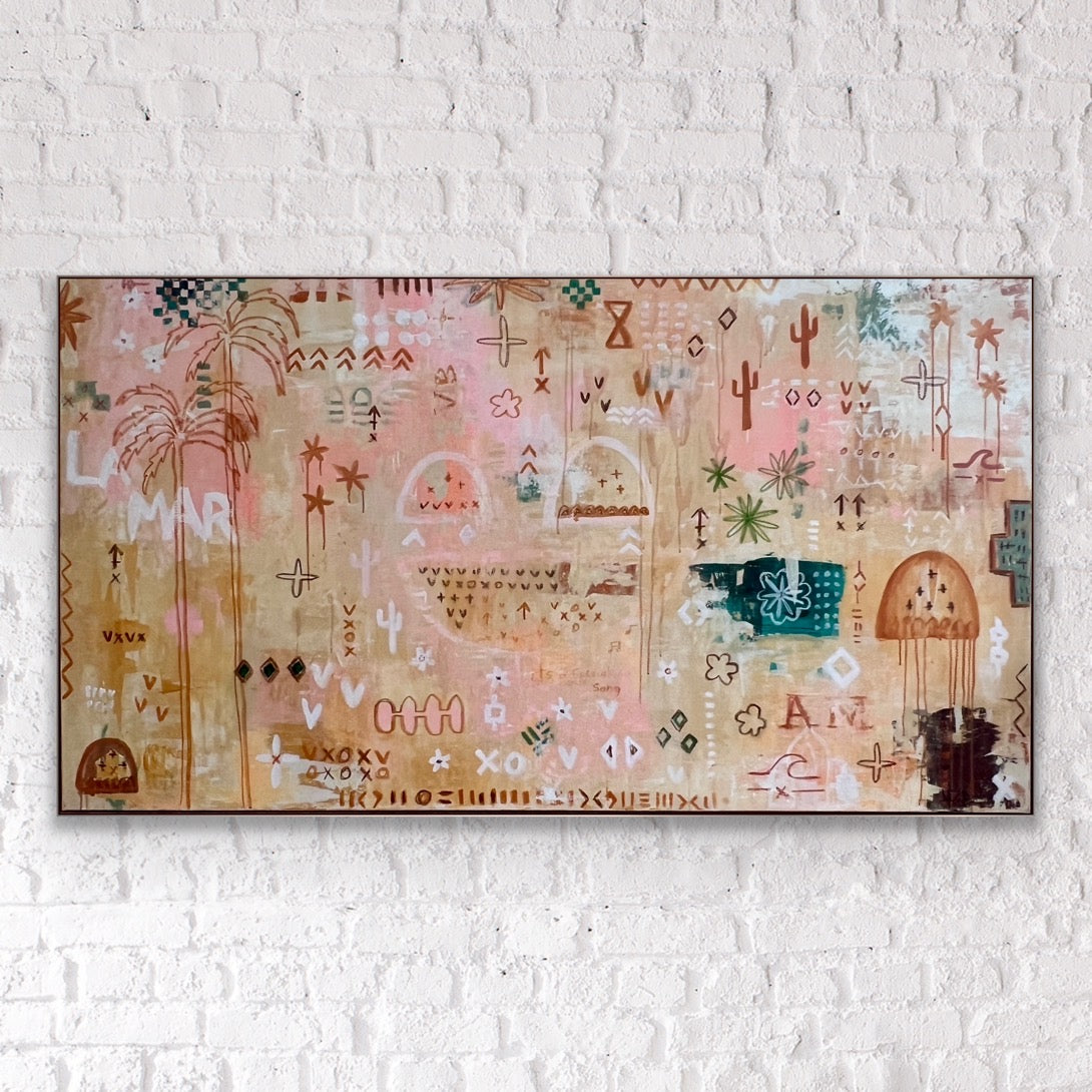 LA MAR - an original on canvas