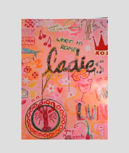 WHEN IN ROMES  LADIES   - A poster by Jackie Green