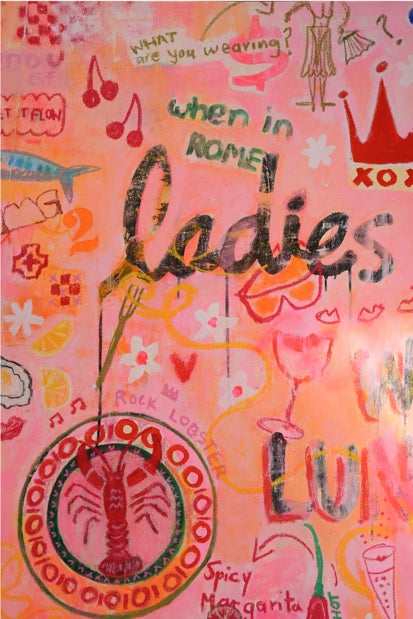 WHEN IN ROMES  LADIES   - A poster by Jackie Green