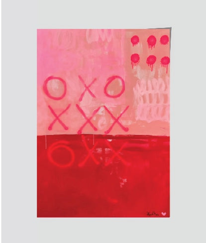 XOXO     poster by Jackie Green