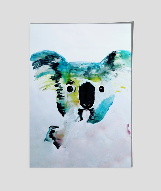 KEITH THE KOALA   - CHARITY   -   poster by Jackie Green