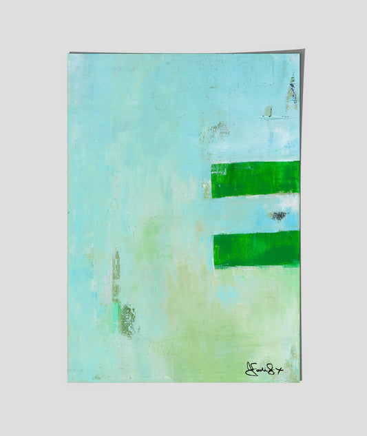 ALWAYS OFFSHORE - A poster by Jackie Green