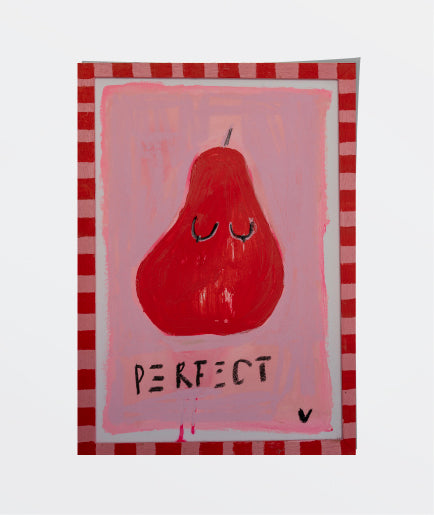 PERFECT PEAR + PAIR  -  A poster by Jackie Green ( (Copy)