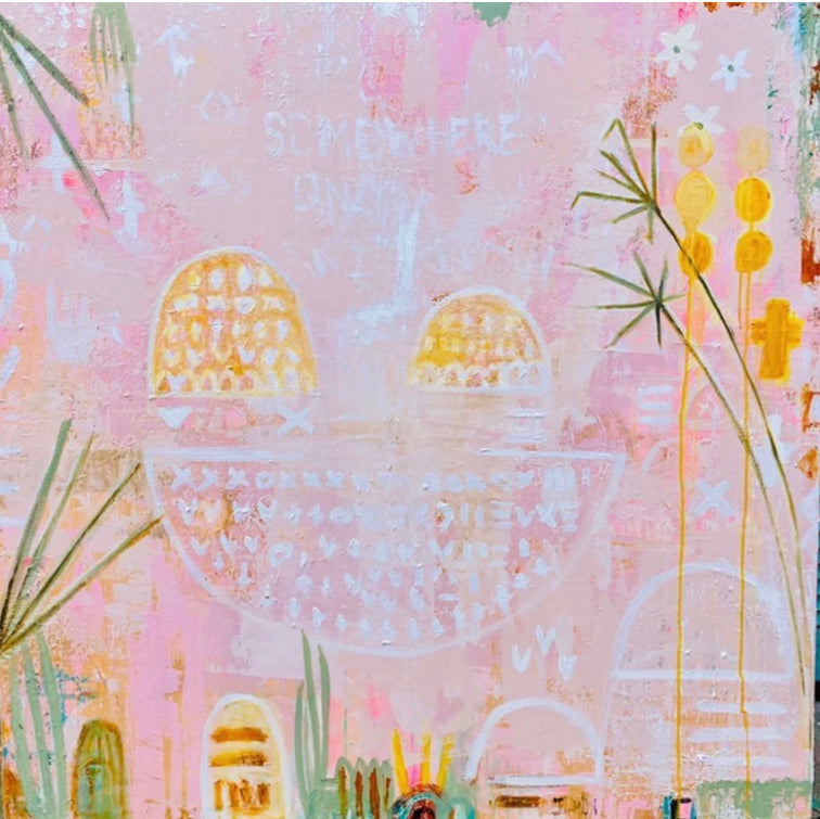 Somewhere only we know - an original on canvas SOLD