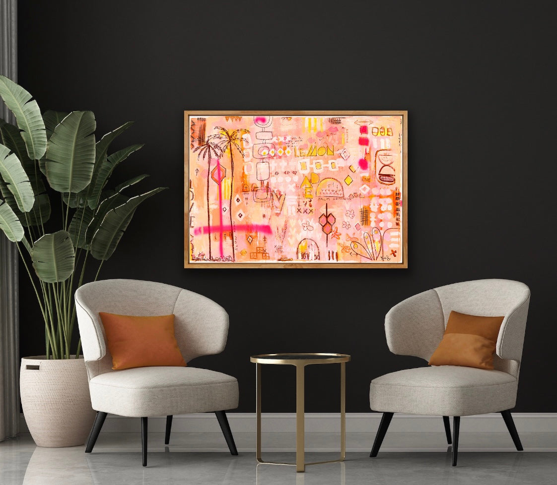 SIPPING LEMONADE @ the Parker - print