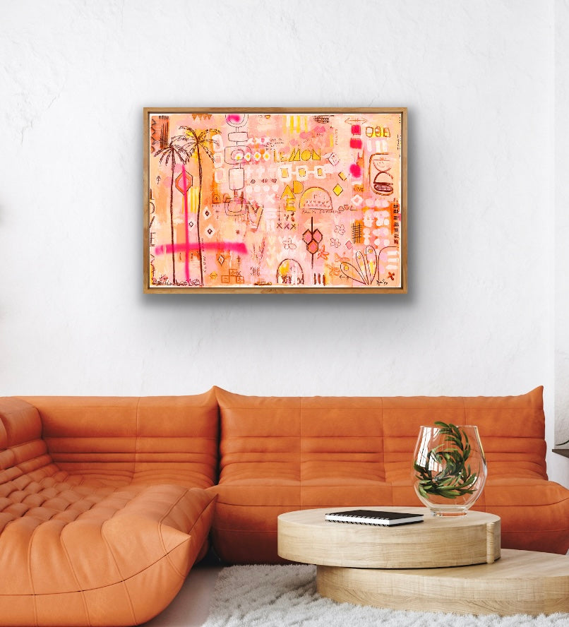 SIPPING LEMONADE @ the Parker - print