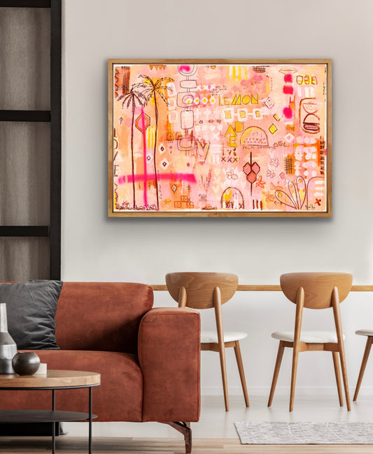 SIPPING LEMONADE  @ the Parker  - print