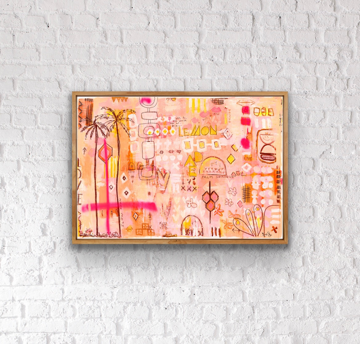 SIPPING LEMONADE @ the Parker - print