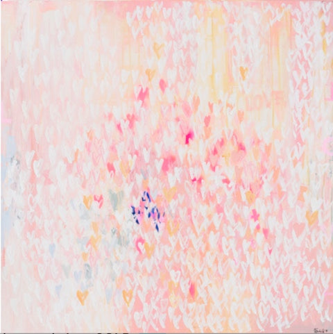 LOVE SERIES  - Lots of Love - an original on canvas SOLD