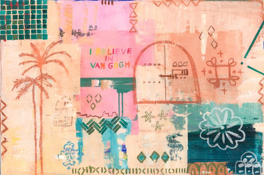 SUNSET SIPS MARRAKESH  - print