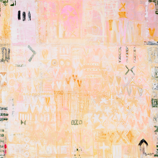 MOROCCAN SERIES - WILLING TO PLAY THE GAME    - an original on canvas SOLD