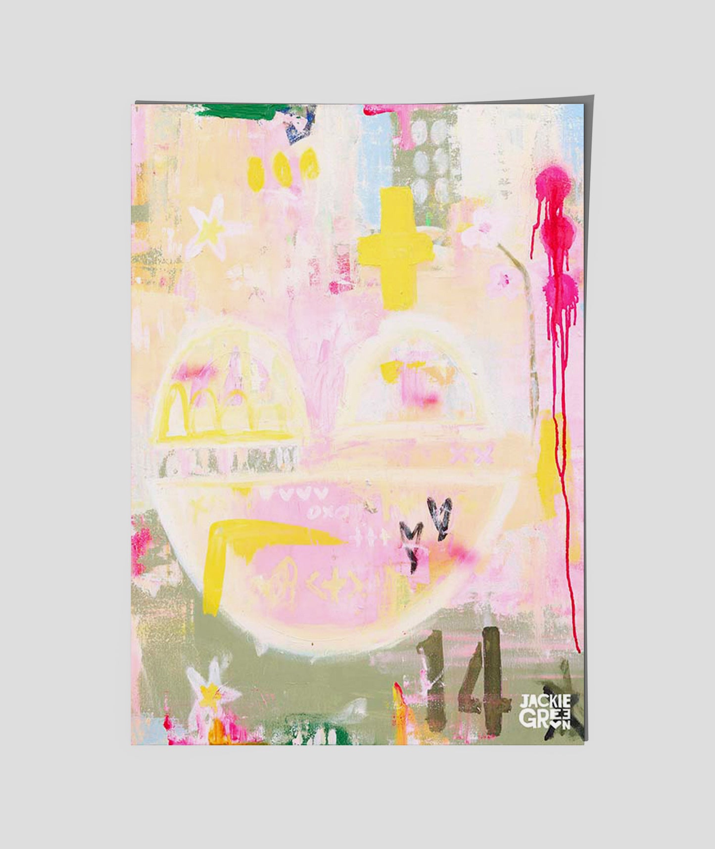 GARDEN OF EDEN - no 2 poster by Jackie Green