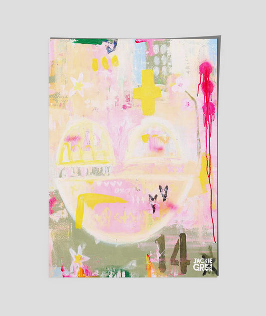 GARDEN OF EDEN   - no 2       poster by Jackie Green