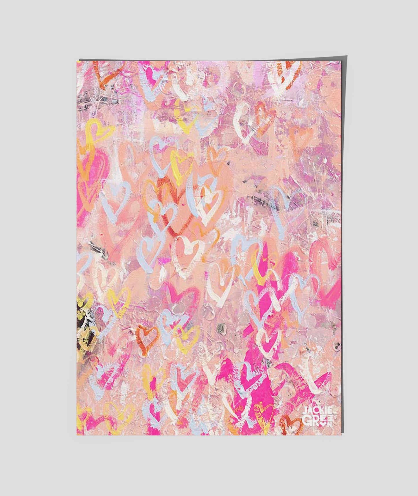 SO IN LOVE poster by Jackie Green