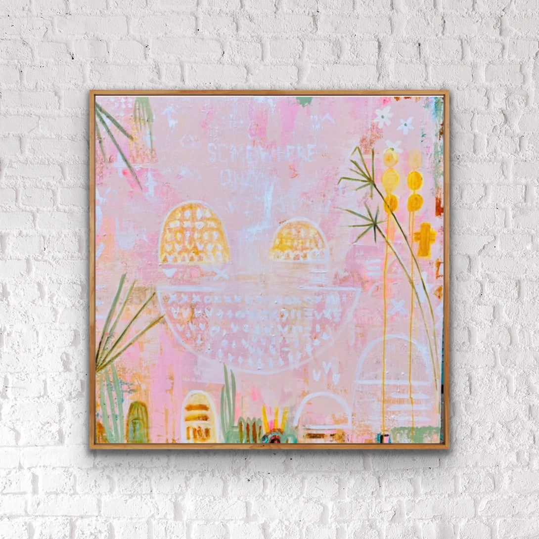 Somewhere only we know - an original on canvas SOLD