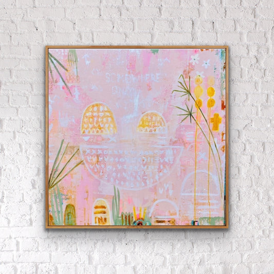 Somewhere only we know   - an original on canvas SOLD
