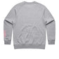 Follow your heart - Crew neck jumper - grey marle