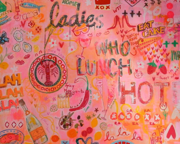 LADIES WHO LUNCH  ( SOLD )